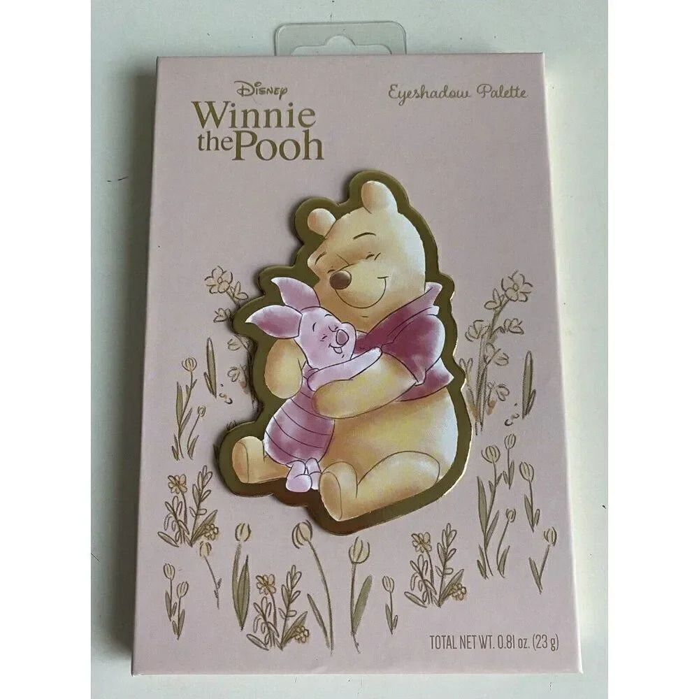 Disney Winnie The Pooh And Piglet Eyeshadow Palette With Mirror 12 Colors NEW